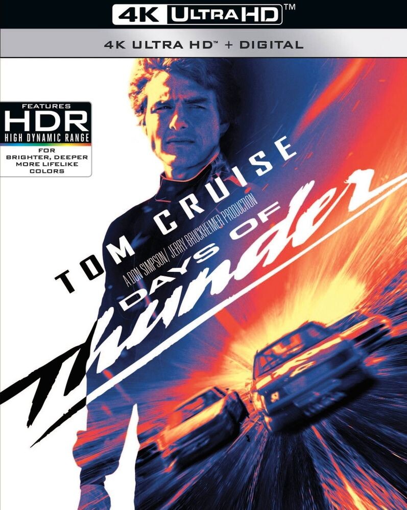 

Диск 4K UHD Days Of Thunder [1990]