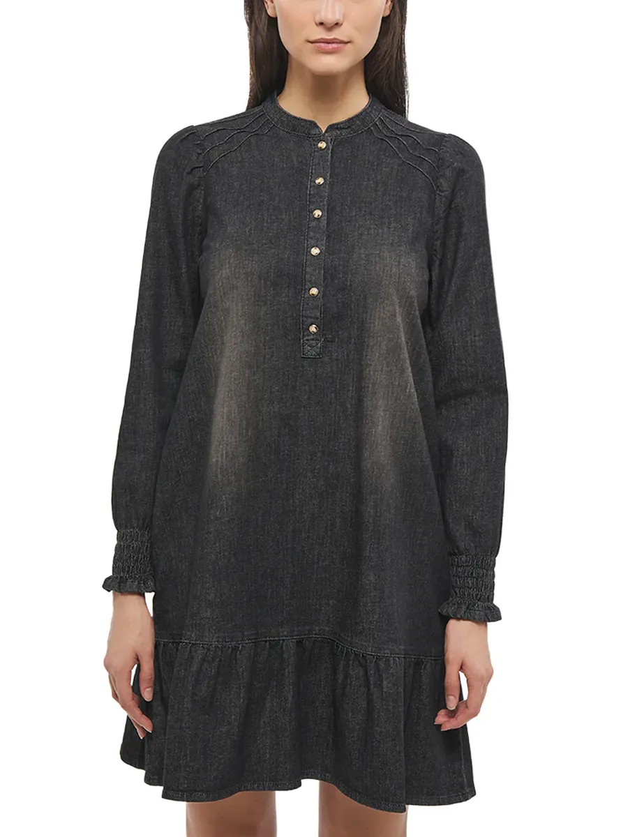 

Платье миди MUSTANG "Стиль Frida Denim Dress", серый