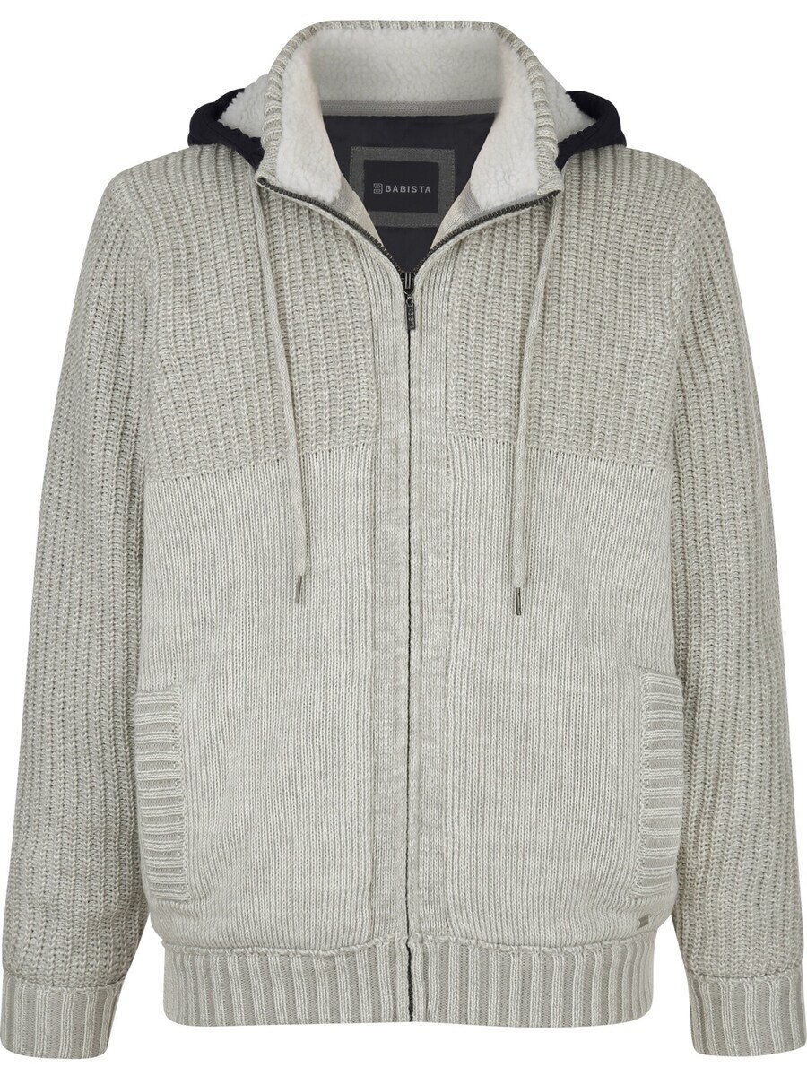 

Вязаный кардиган BABISTA Knit Cardigan Rivanetto, цвет grey/light grey