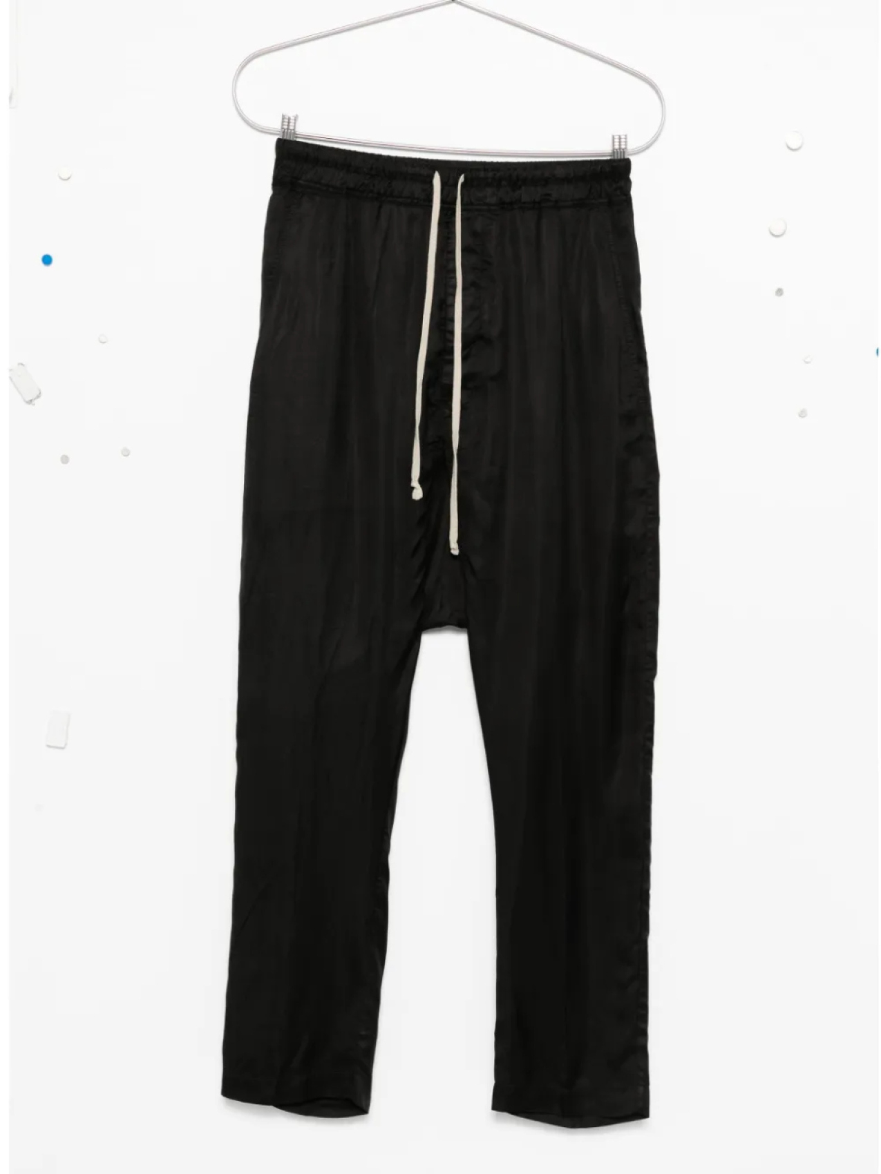 

Брюки на завязках Rick Owens, черный