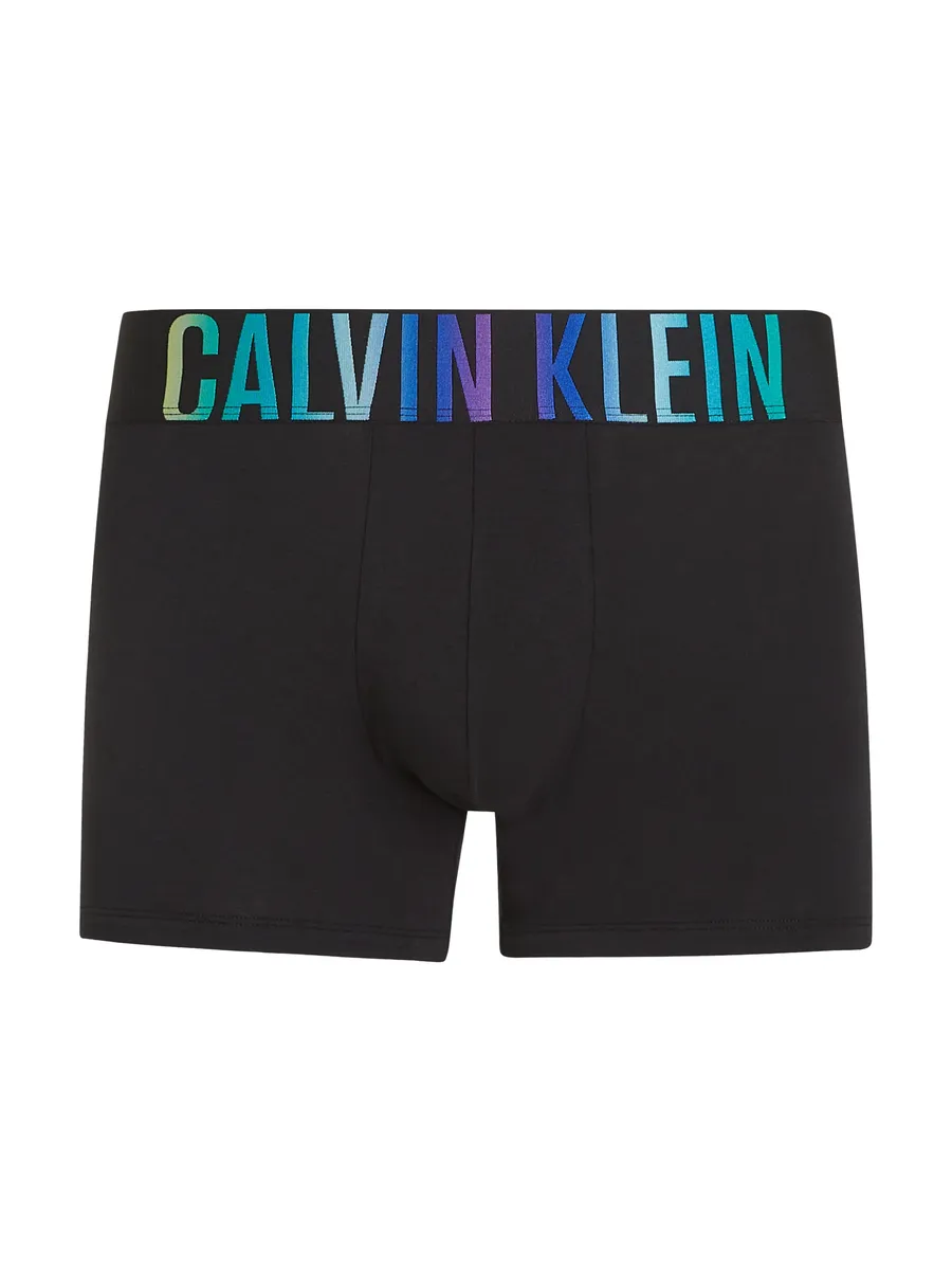 

Calvin Klein Underwear Трусы "TRUNK", с разноцветным логотипом, черный