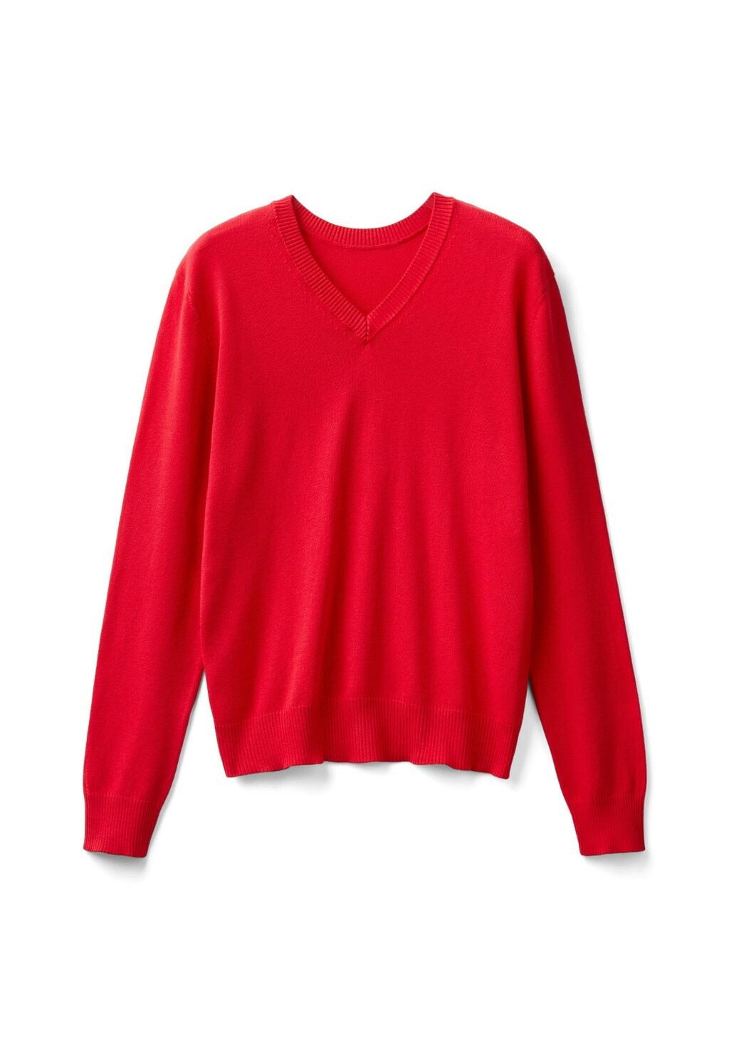 

Джемпер V-NECK BLEND. United Colors of Benetton, красный