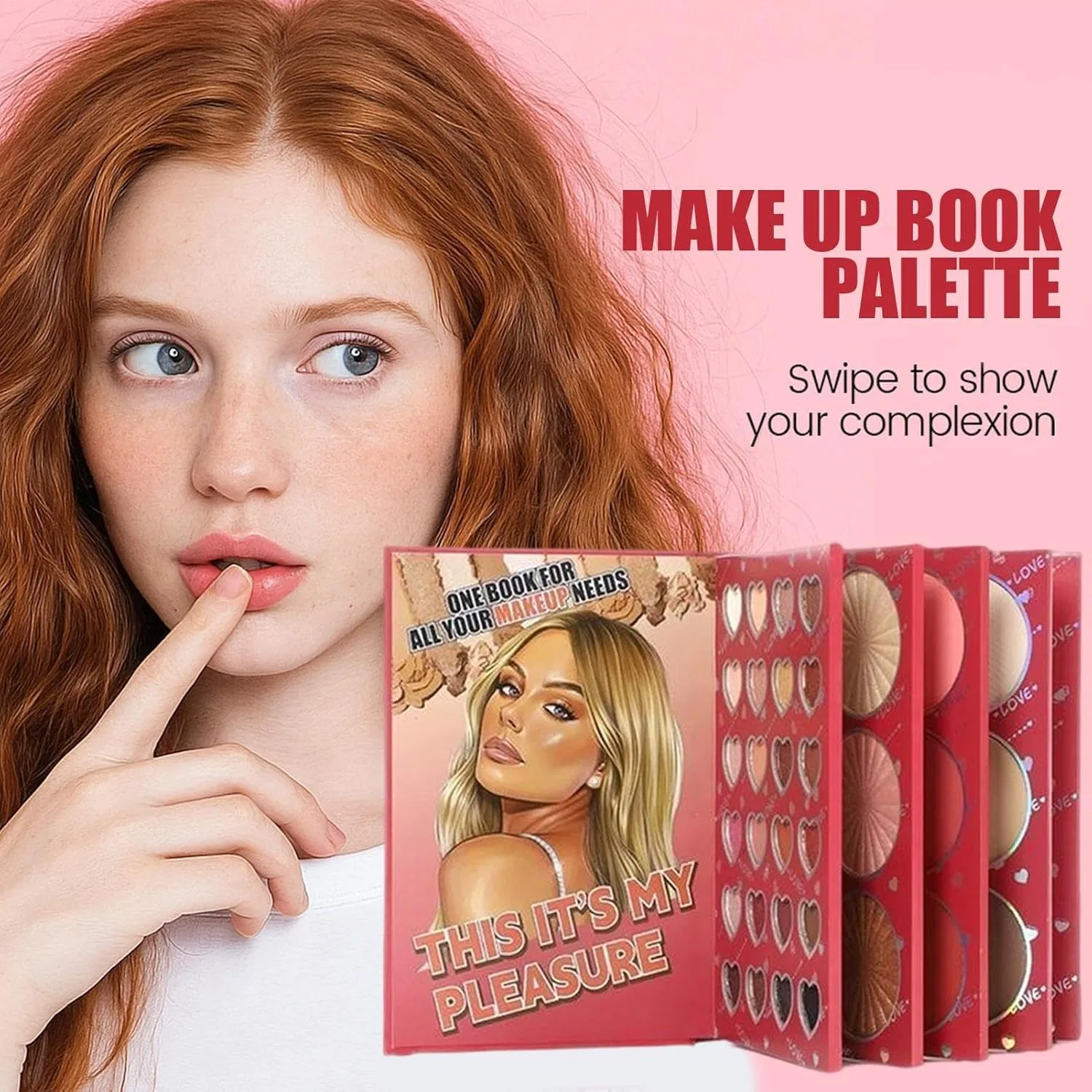 Набор косметики для макияжа, стойкий, книга, No brand, 1 шт — фото 2