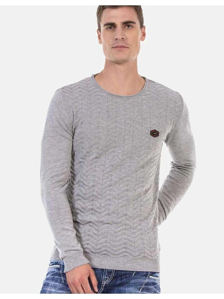 

Пуловер Cipo & Baxx Pullover, цвет LIGHTGREY