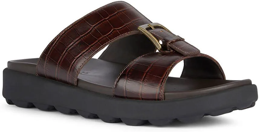 

Сандалии для мальчиков Geox U Spherica Ec6 D Slide, темно-коричневый