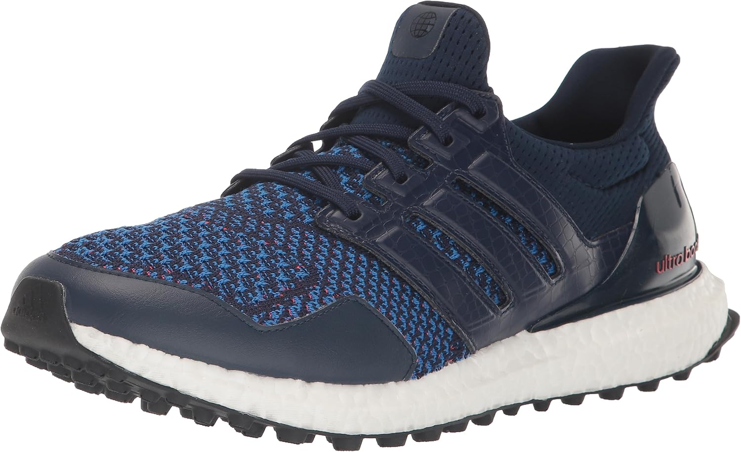 

Гольф-кроссовки Adidas Ultraboost без шипов для взрослых унисекс, красный/синий/ярко-красный