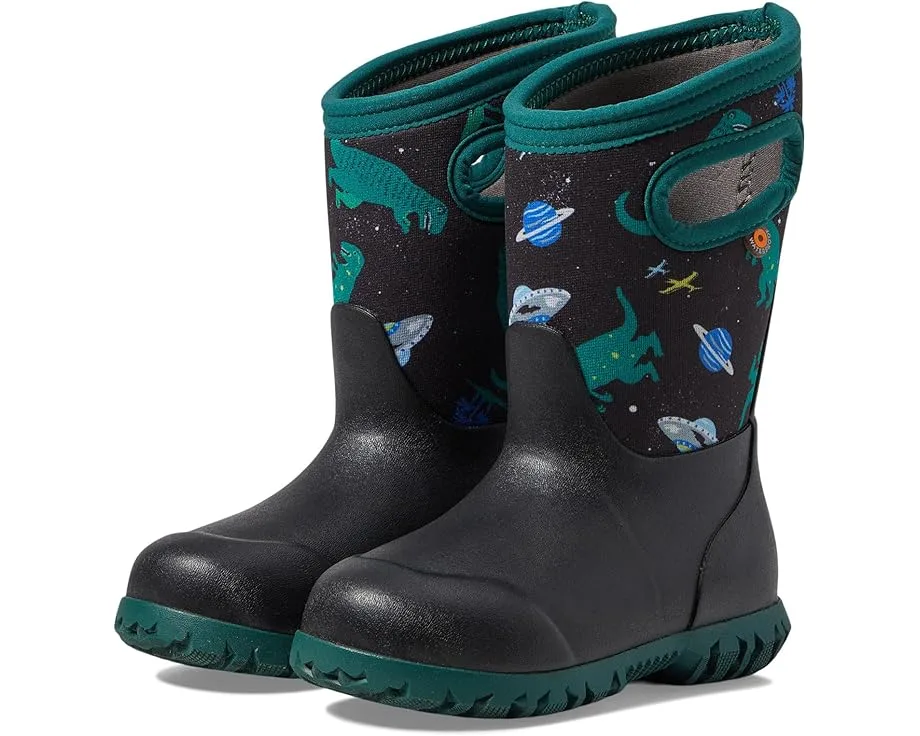 Ботинки Bogs Kids York - Jurassic Dino (Toddler/Little Kid/Big Kid), Black Multi