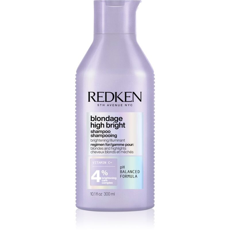 

Redken Blondage High Bright осветляющий шампунь для светлых волос 300 мл