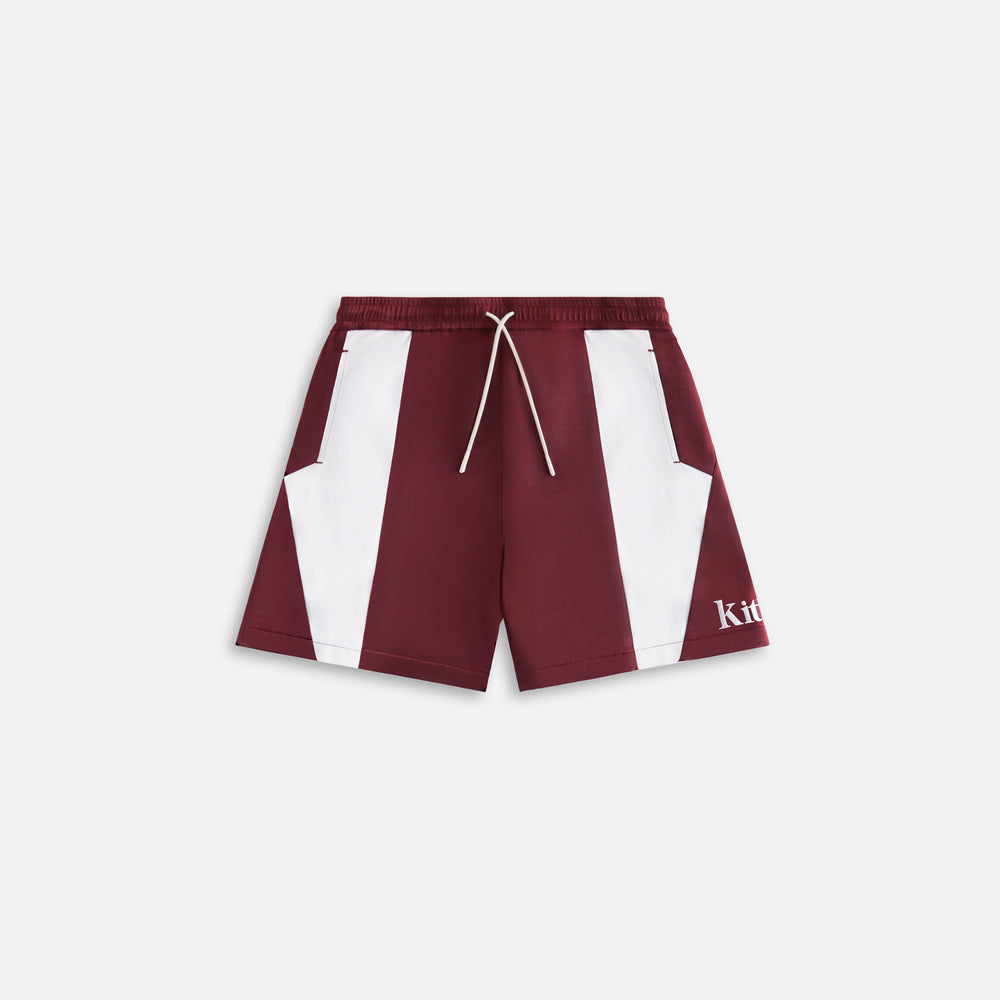 

Шорты Kith Kids Satin Curtis Panelled Short, цвет Magma
