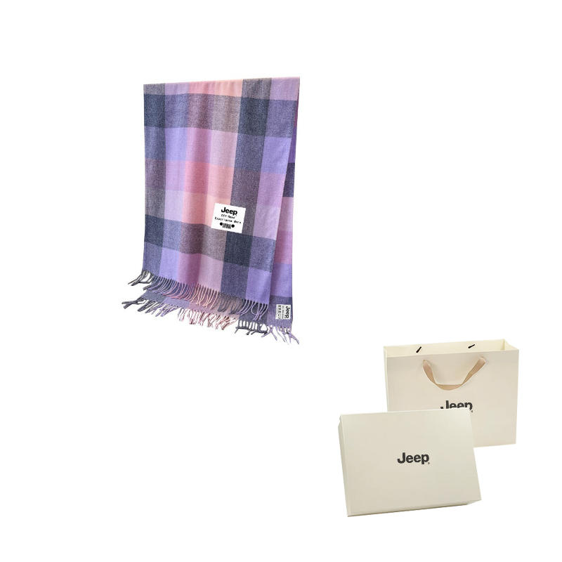 

Шарф из полиэстера Unisex Jeep, фиолетовый