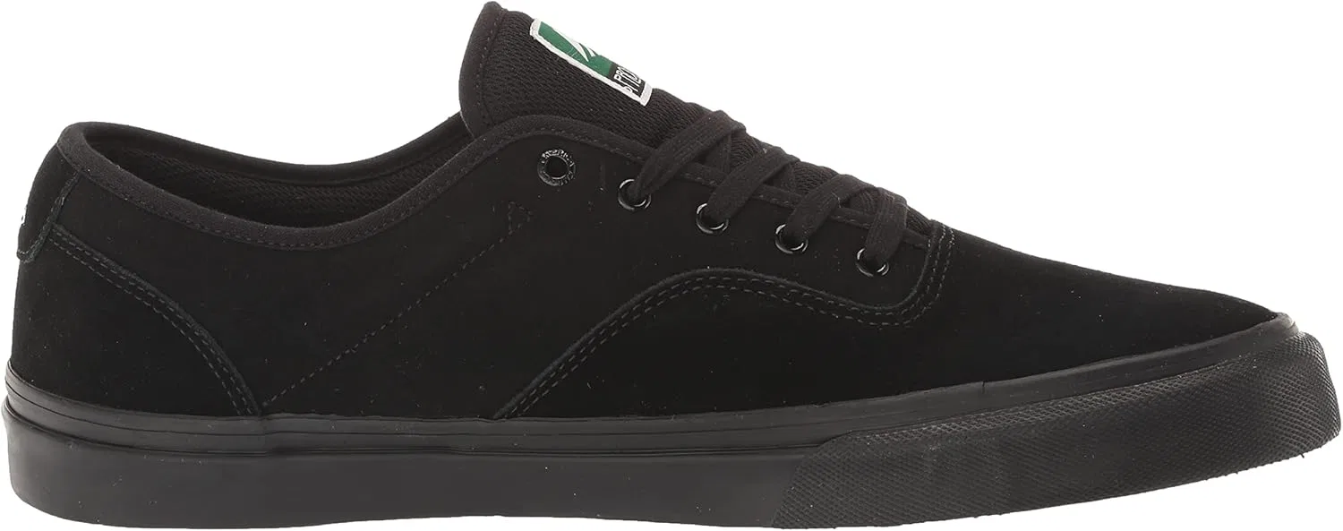 Мужские низкие скейтбордические кроссовки Emerica Provost G6, Black — фото 2