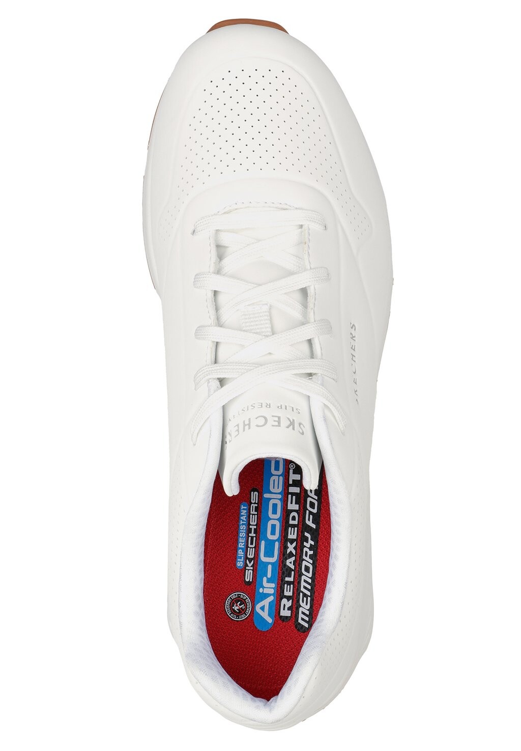 Низкие кроссовки UNO SR Skechers, белый белый — фото 3