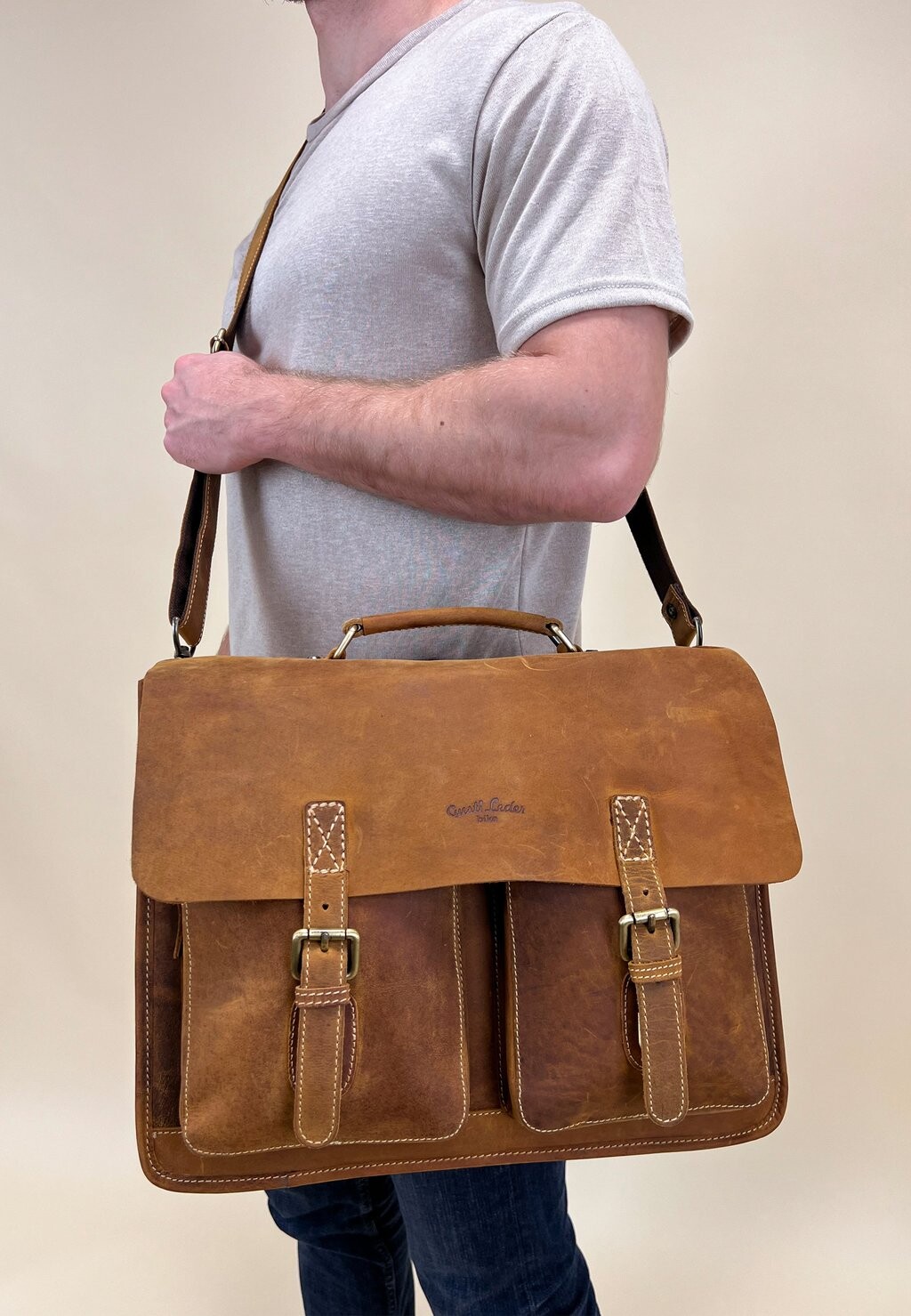 

Портфель TONY M Gusti Leder, цвет braun