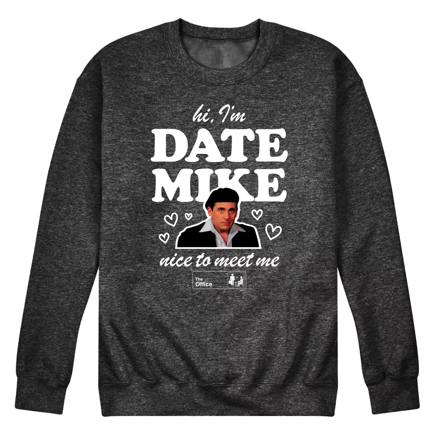 

Мужской свитшот The Office Hi IM Date Mike Licensed Character