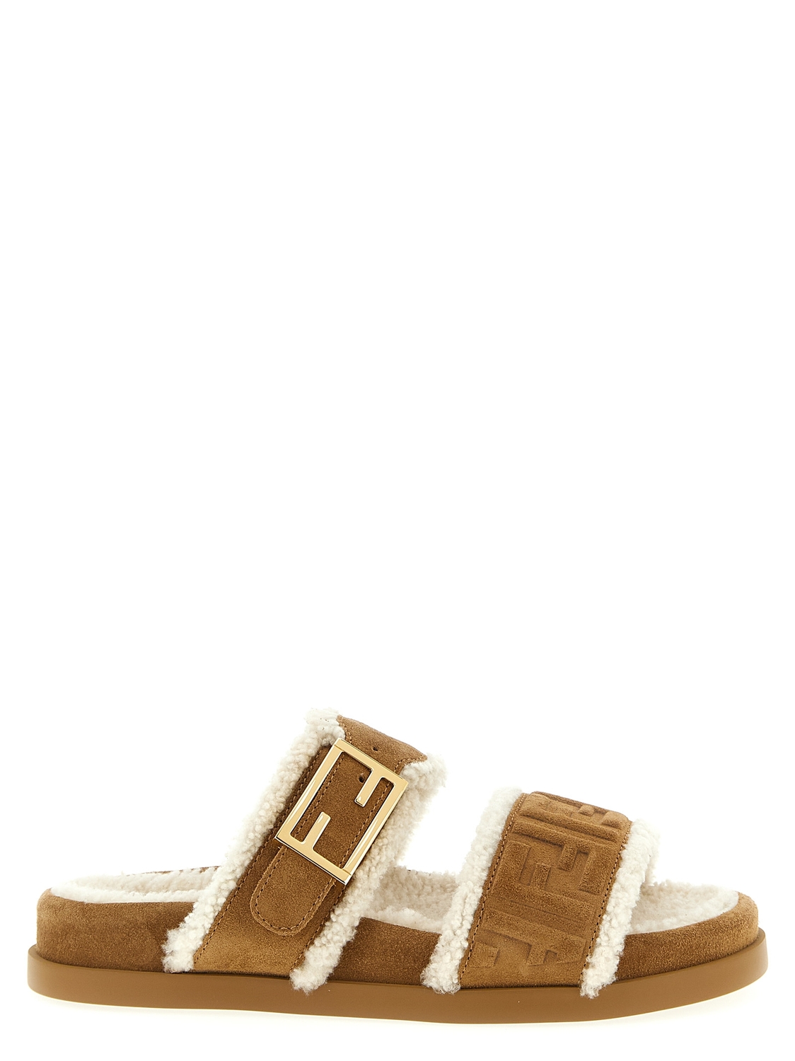Босоножки 'Fendi Feel' FENDI, бежевый