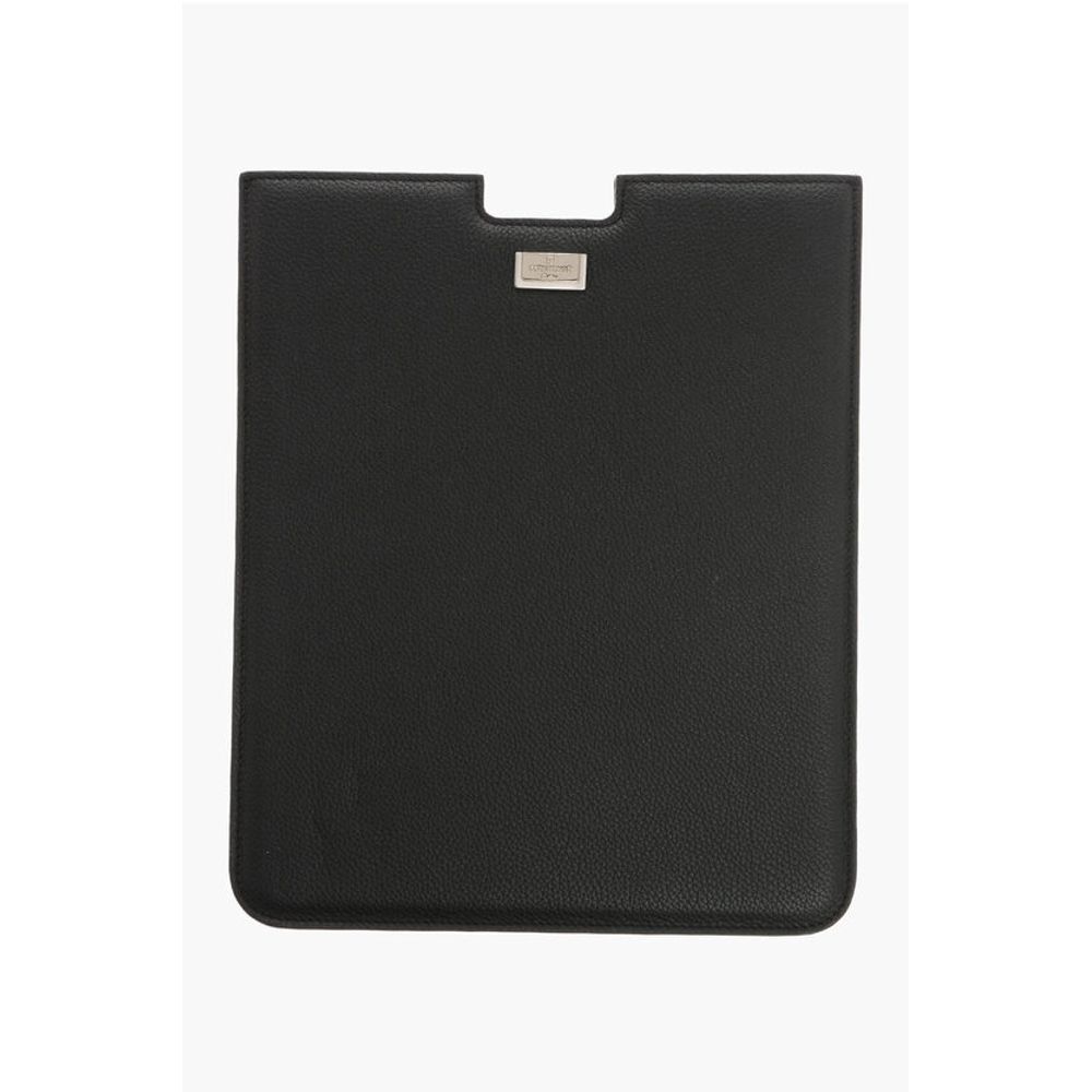 

Чехол для телефона из черной телячьей кожи Corneliani, Black
