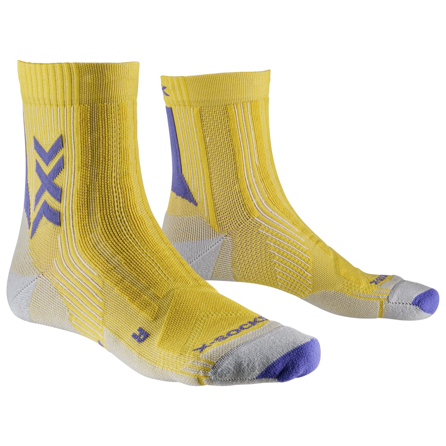 

Походные носки X-Socks Trekking Perform Ankle, цвет Flax Gold/Amethyst