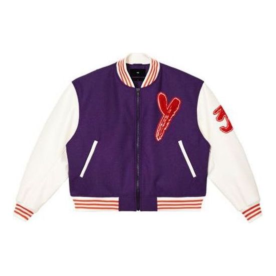 

Куртка adidas Y-3 Letterman Jacket 'Purple', фиолетовый