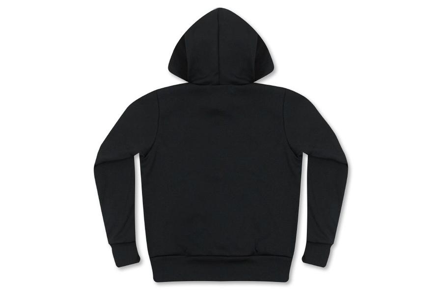 Худи (WMNS) COMME des GARCONS PLAY No Zip Hoodie Red Heart Emblem 'Black', черный — фото 2