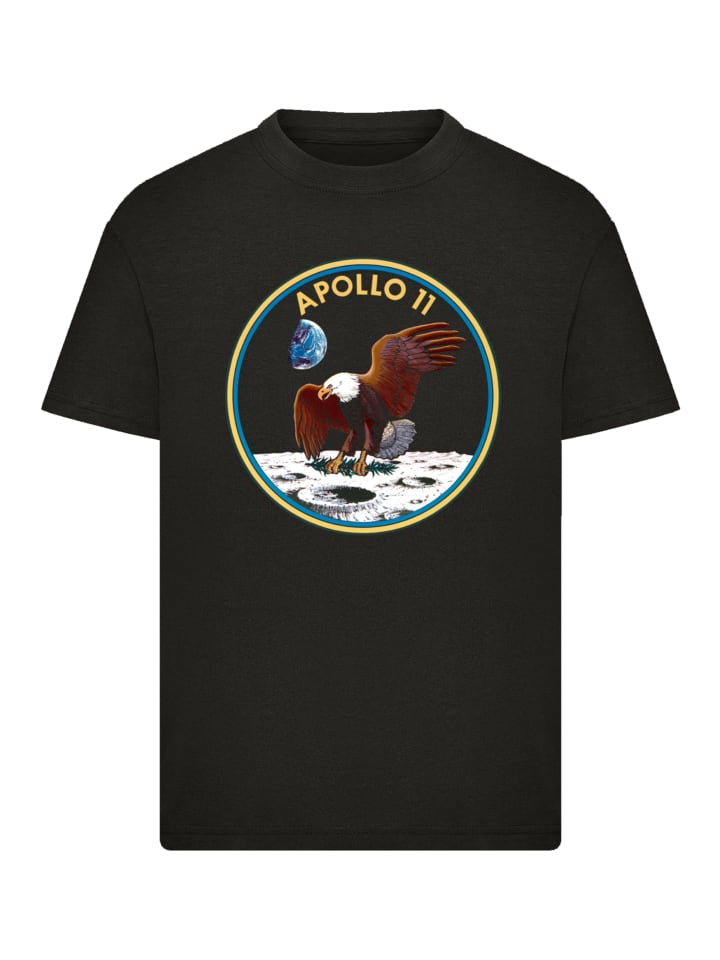 

Футболка с эмблемой миссии NASA Apollo 11 черного цвета F4NT4STIC, Черный, Футболка с эмблемой миссии NASA Apollo 11 черного цвета F4NT4STIC