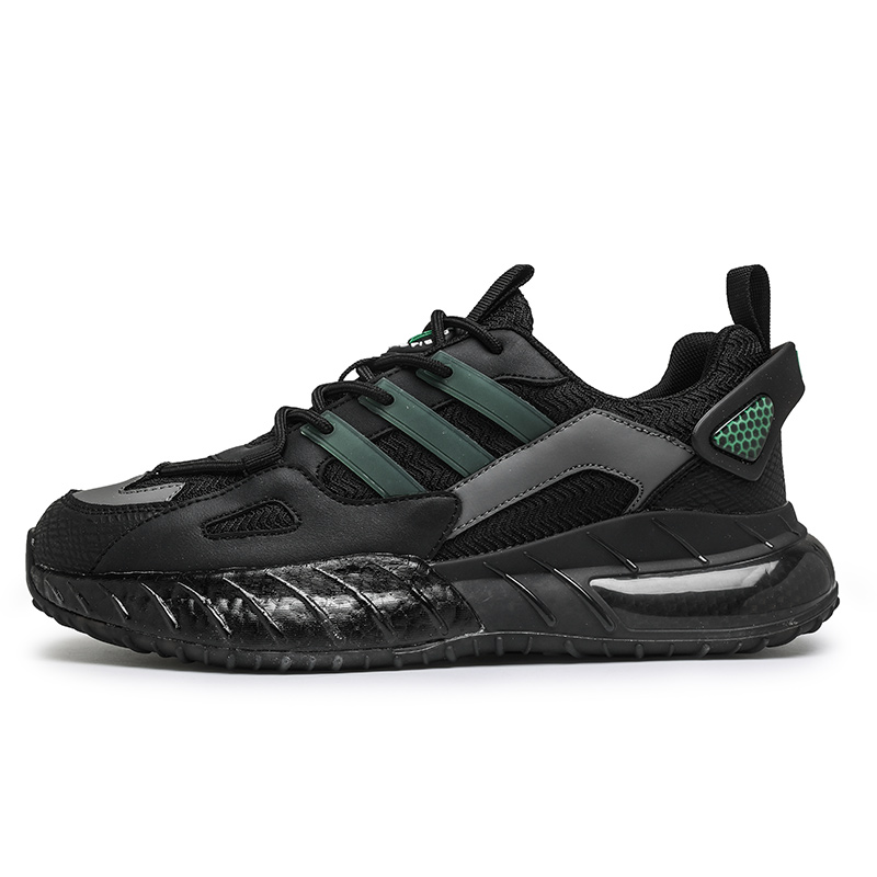 

Низкие повседневные туфли мужские BOLE, Black Green