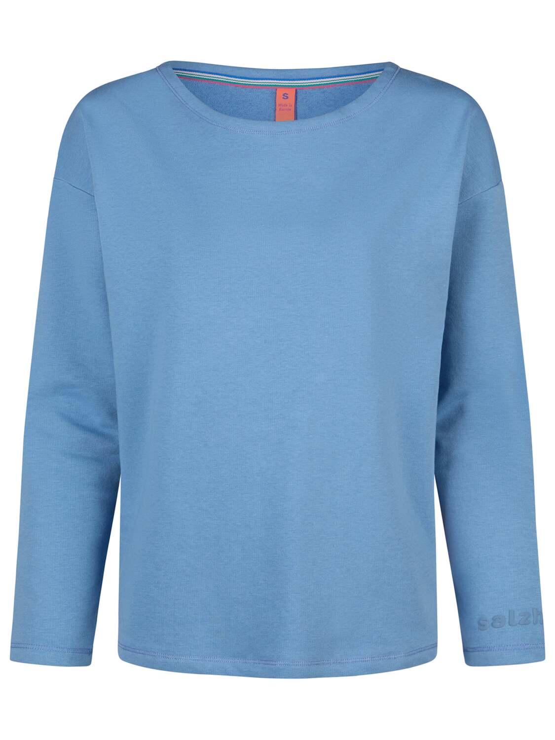 

Salzhaut Лонгслив 'UNNERWEGS' в синем цвете