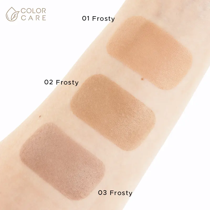 Матовый веганский бронзатор - сменный блок - Color Care Frosty, 8 гр — фото 3