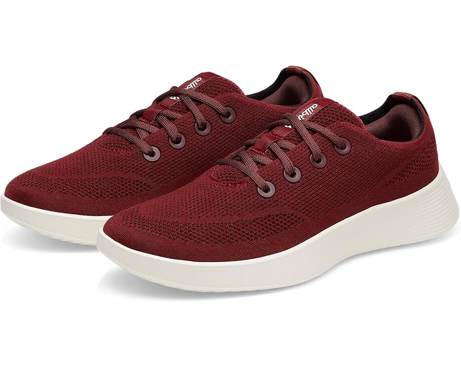 

Кроссовки Allbirds Tree Runner Go, цвет Thunder Red (Natural White)