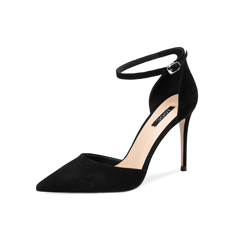 Туфли женские на высоком каблуке Jooc, цвет Classic Black [Heel height 9cm] — фото 2