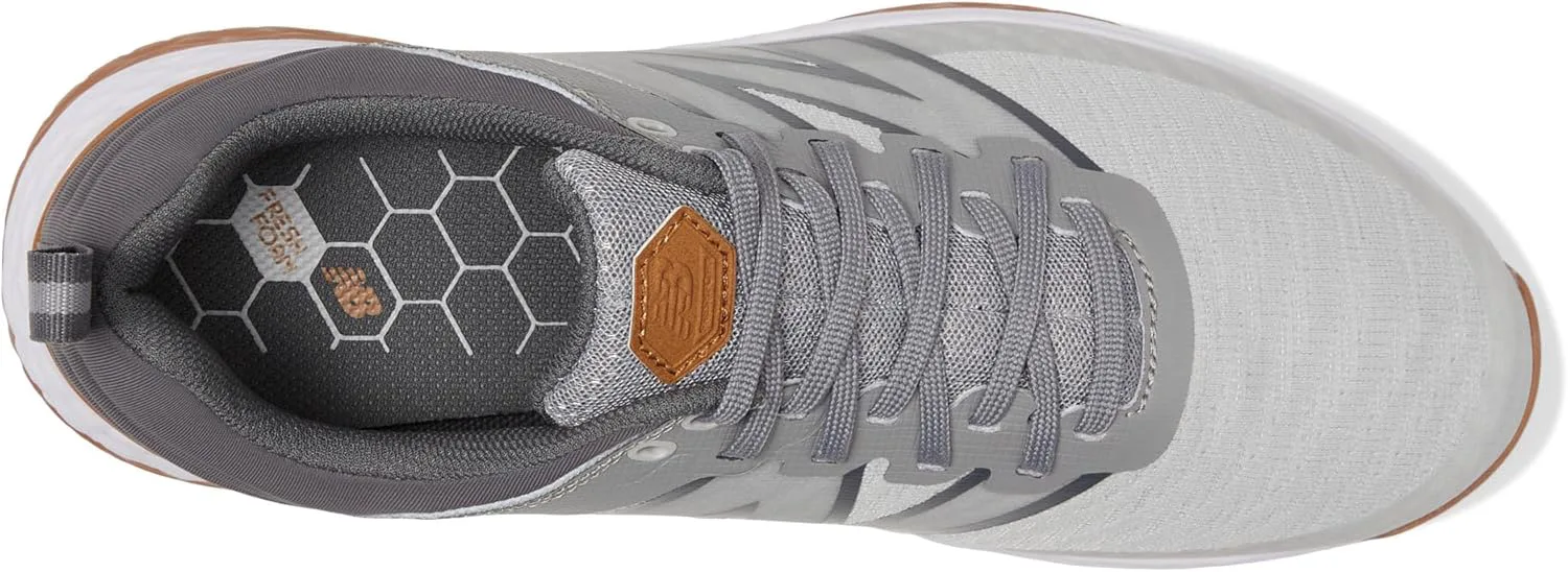 Мужские гольф-кроссовки New Balance Fresh Foam Contend V2, серый — фото 4