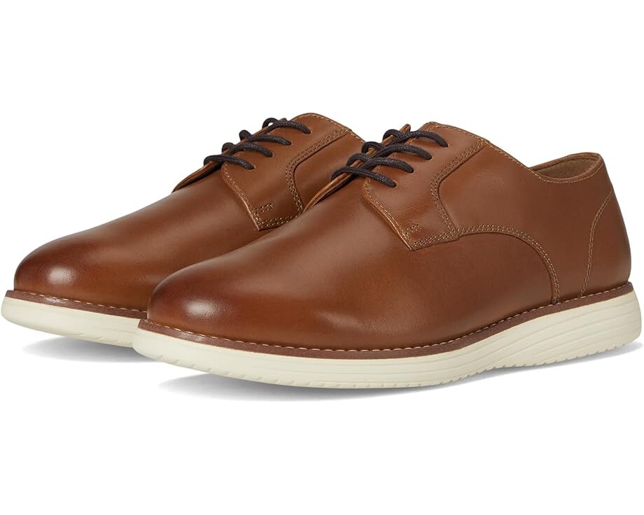 

Кроссовки Johnston & Murphy Kids Upton Plain Toe, цвет Tan Full Grain