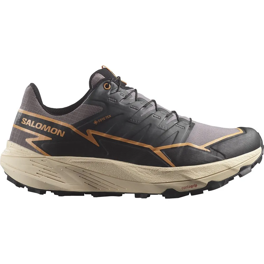

Походные беговые кроссовки Salomon Thundercross Goretex, серый/черный