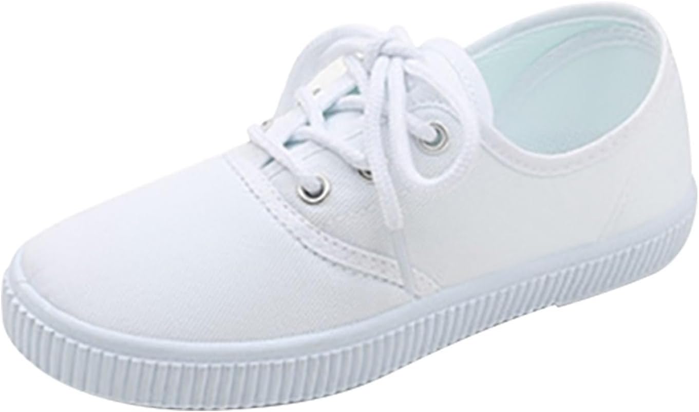 

Детские кроссовки для спорта, легкие, на пятке, слипоны, белые повседневные модные туфли Generic