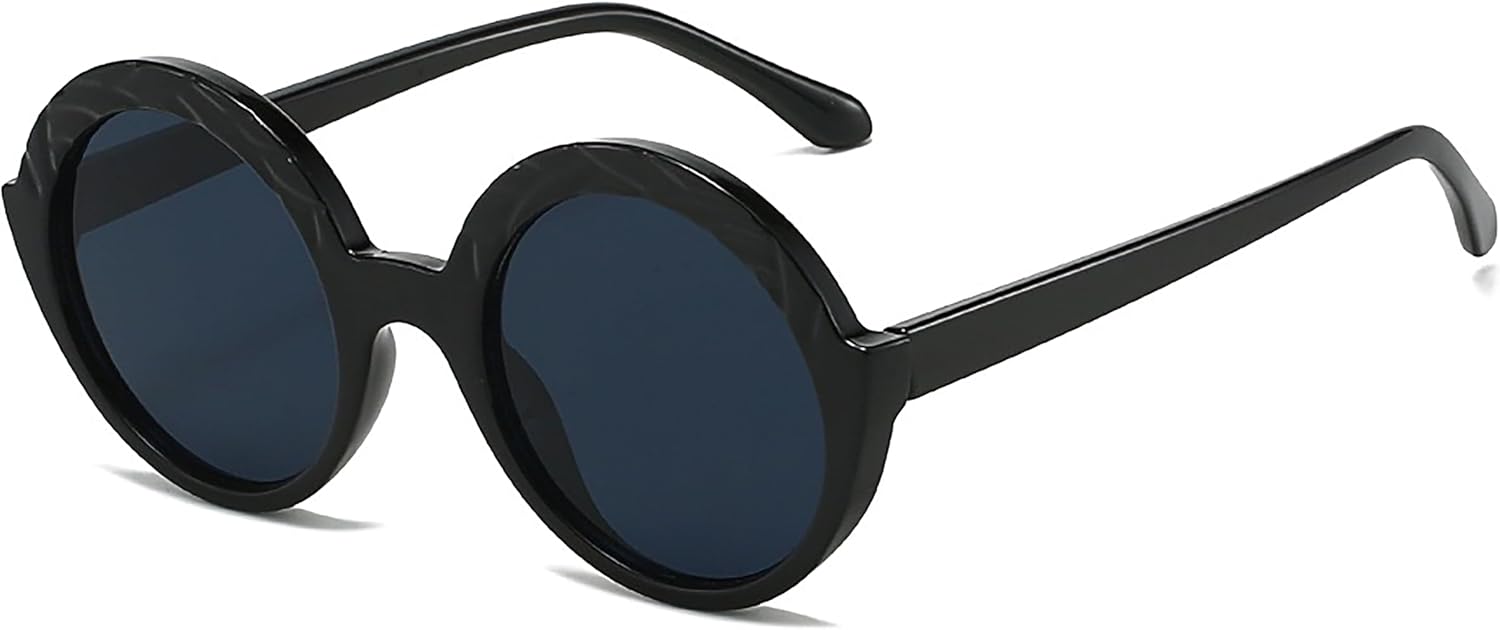 

Модные круглые солнцезащитные очки для женщин и мужчин, овальные солнцезащитные очки в винтажном стиле, очки для активного отдыха и велоспорта, защита от ультрафиолета UV400 Generic, B