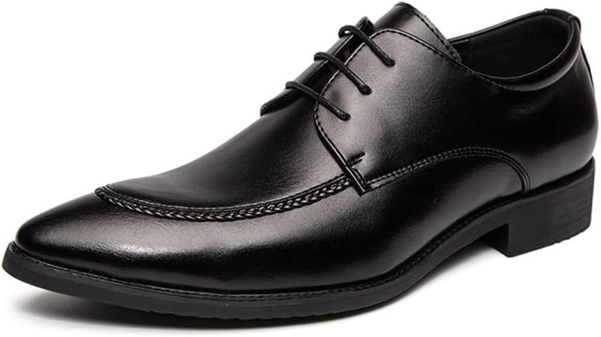 

Мужские туфли KYOESCAI на шнуровке, оксфорды, классические туфли для мужчин, деловые туфли дерби под костюм, черный