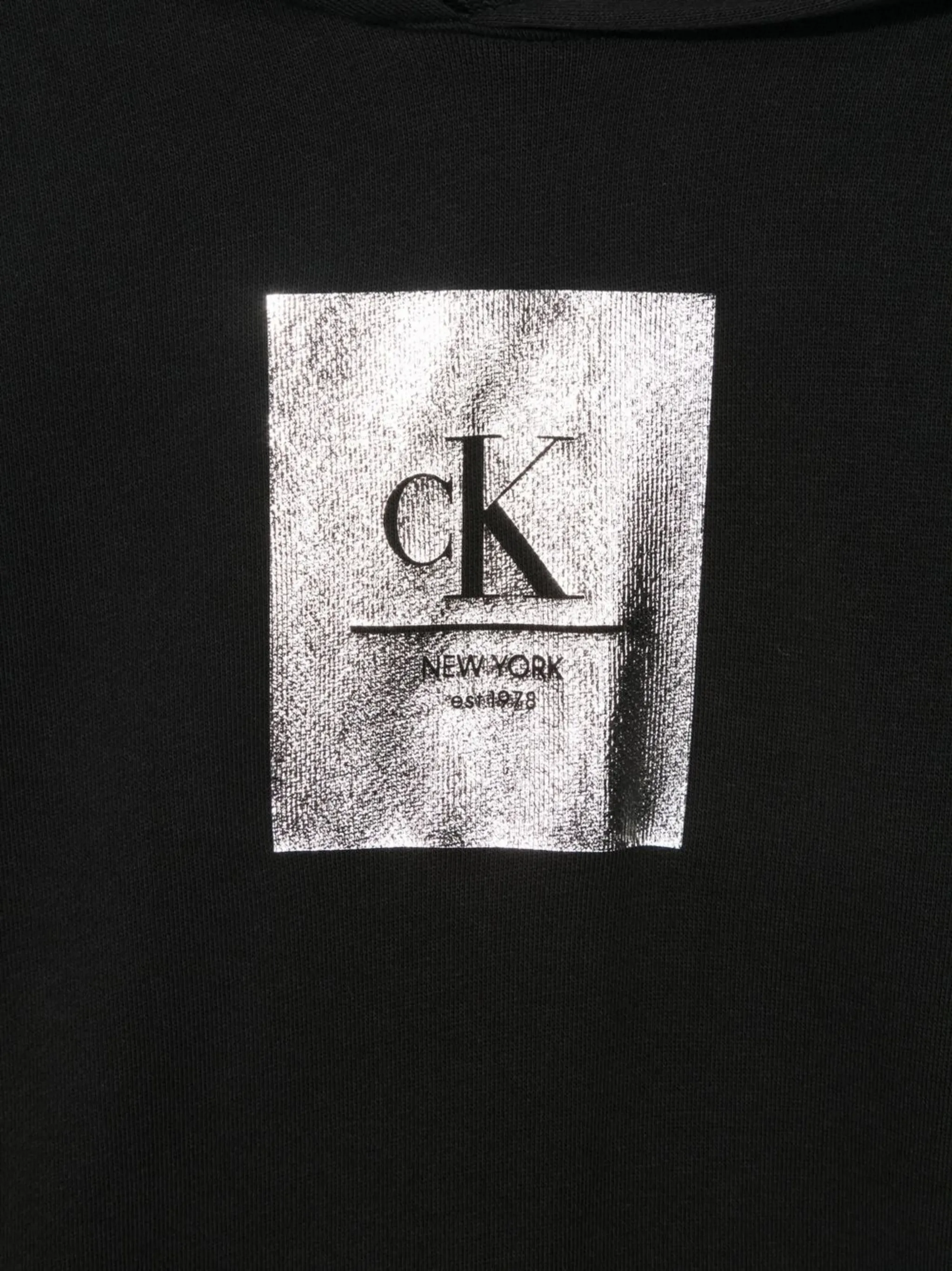 Платье-худи с логотипом Calvin Klein Kids, черный — фото 3
