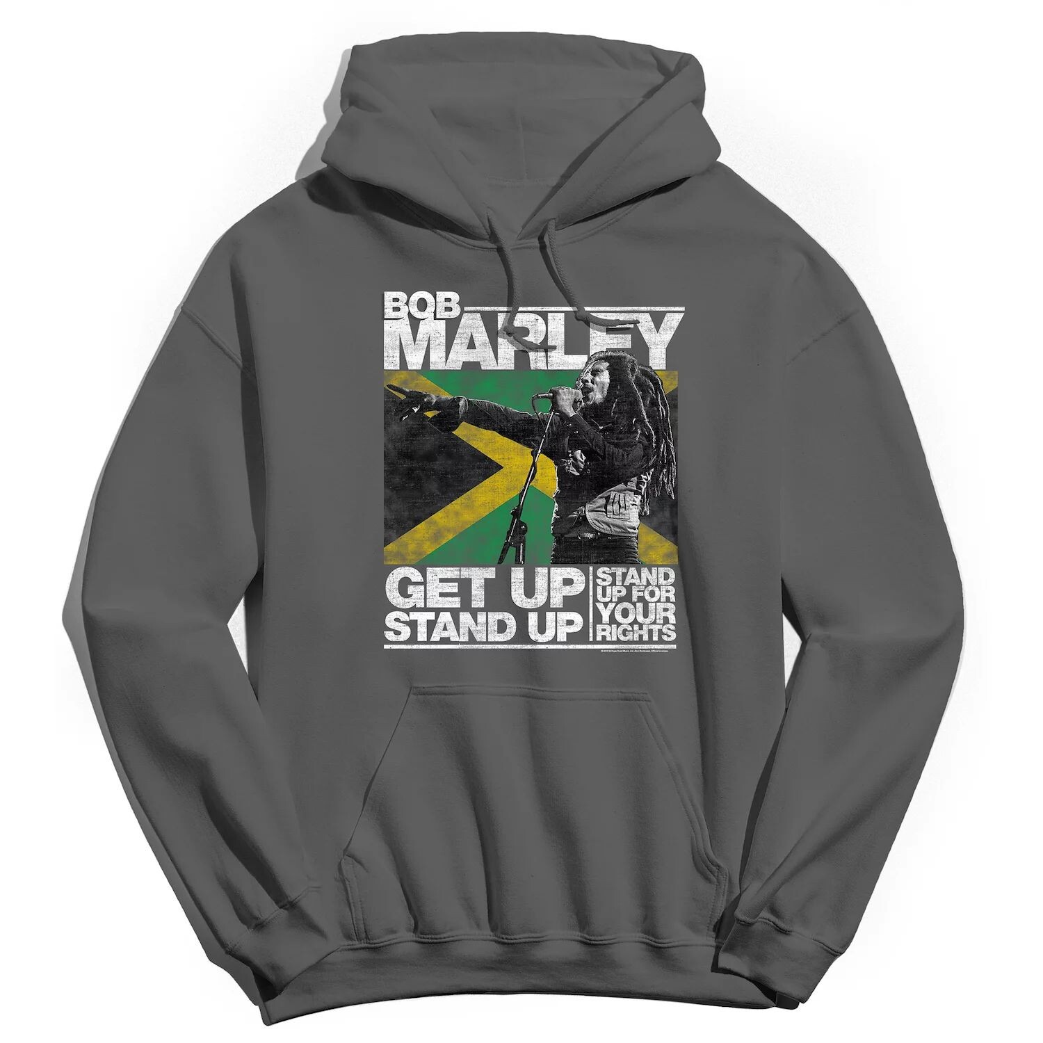 

Мужская толстовка с капюшоном Bob Marley Get Up Stand Up Licensed Character