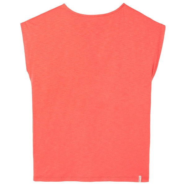 

Женская свободная рубашка с деталями - футболка Tranquillo, красный