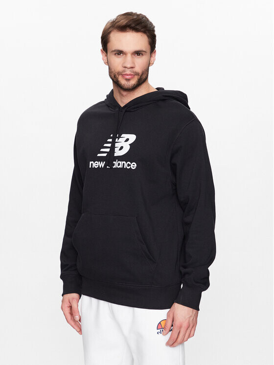 

Толстовка свободного кроя New Balance, черный