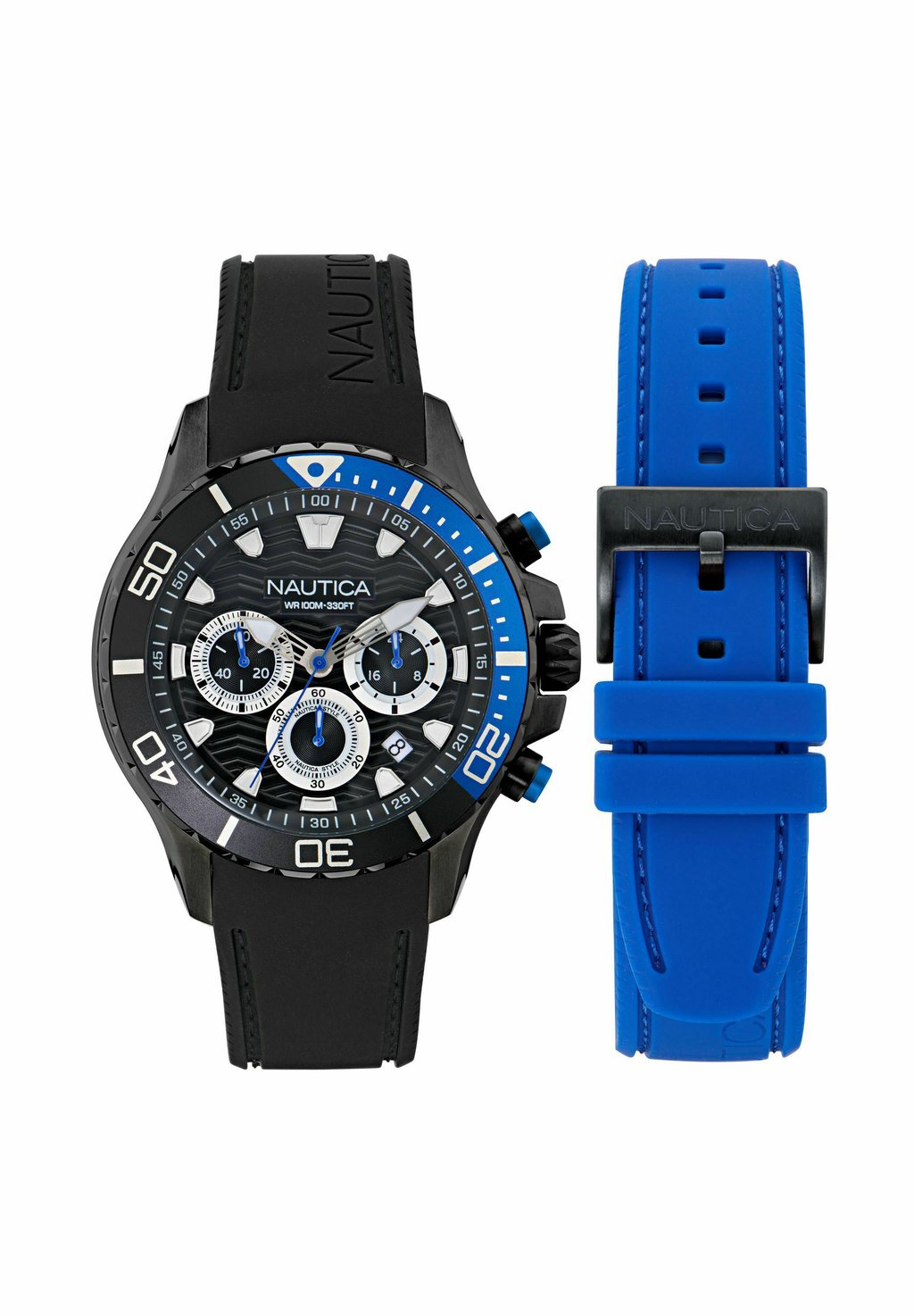 

Часы с хронографом QUARTZ Nautica, синий