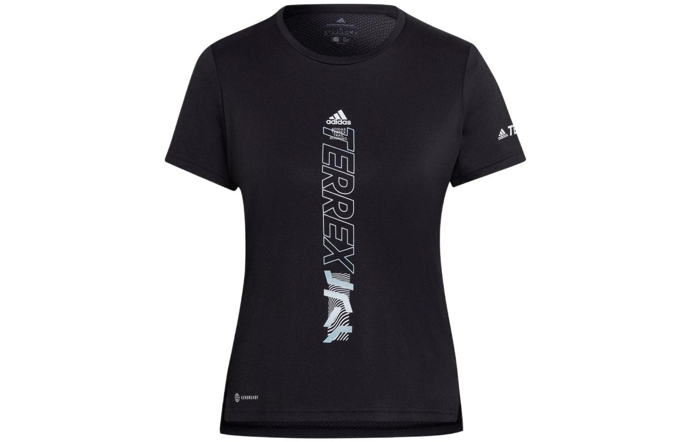 

Футболка женская черная Adidas