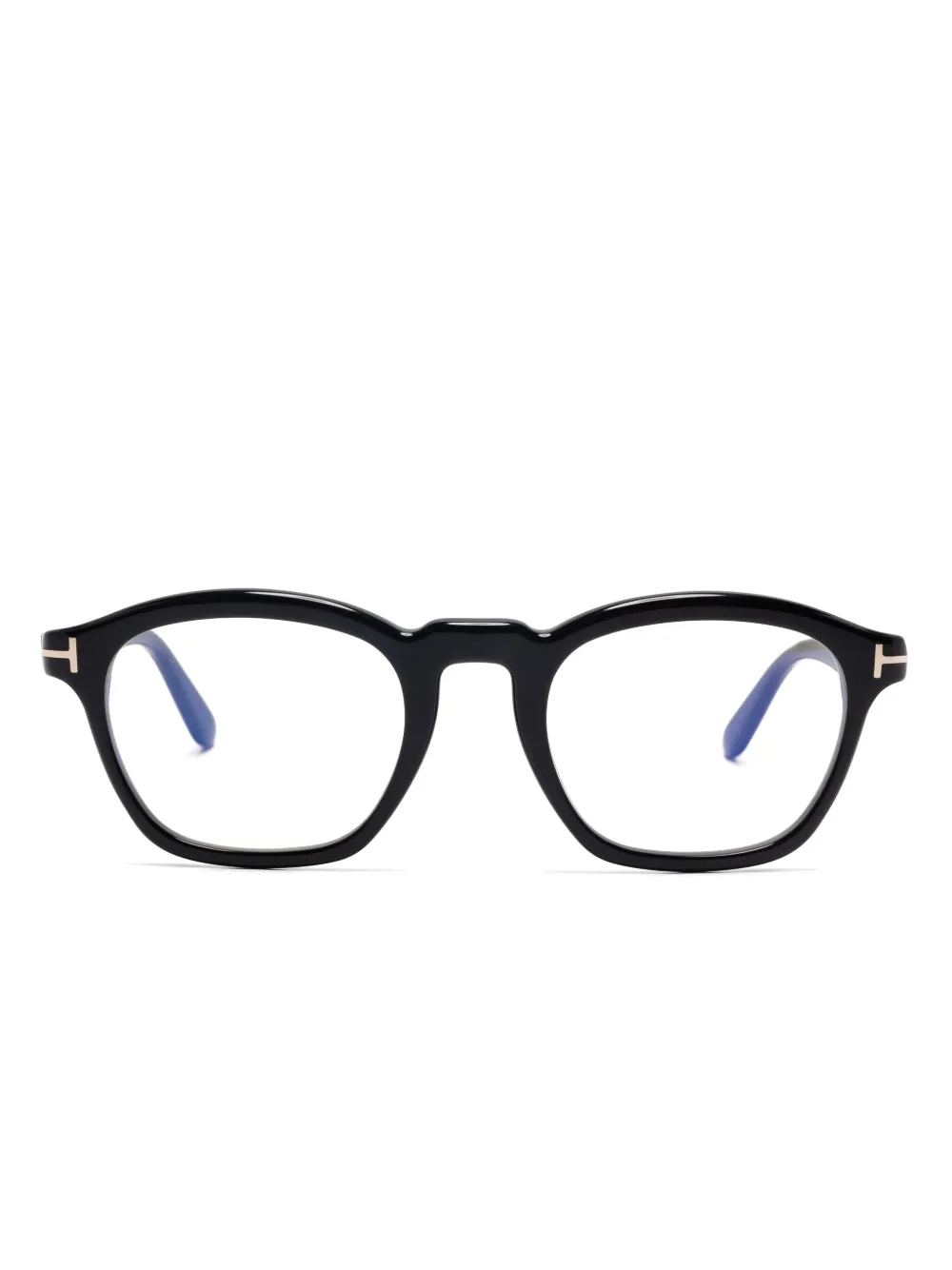 

Очки в квадратной оправе TOM FORD Eyewear, черный