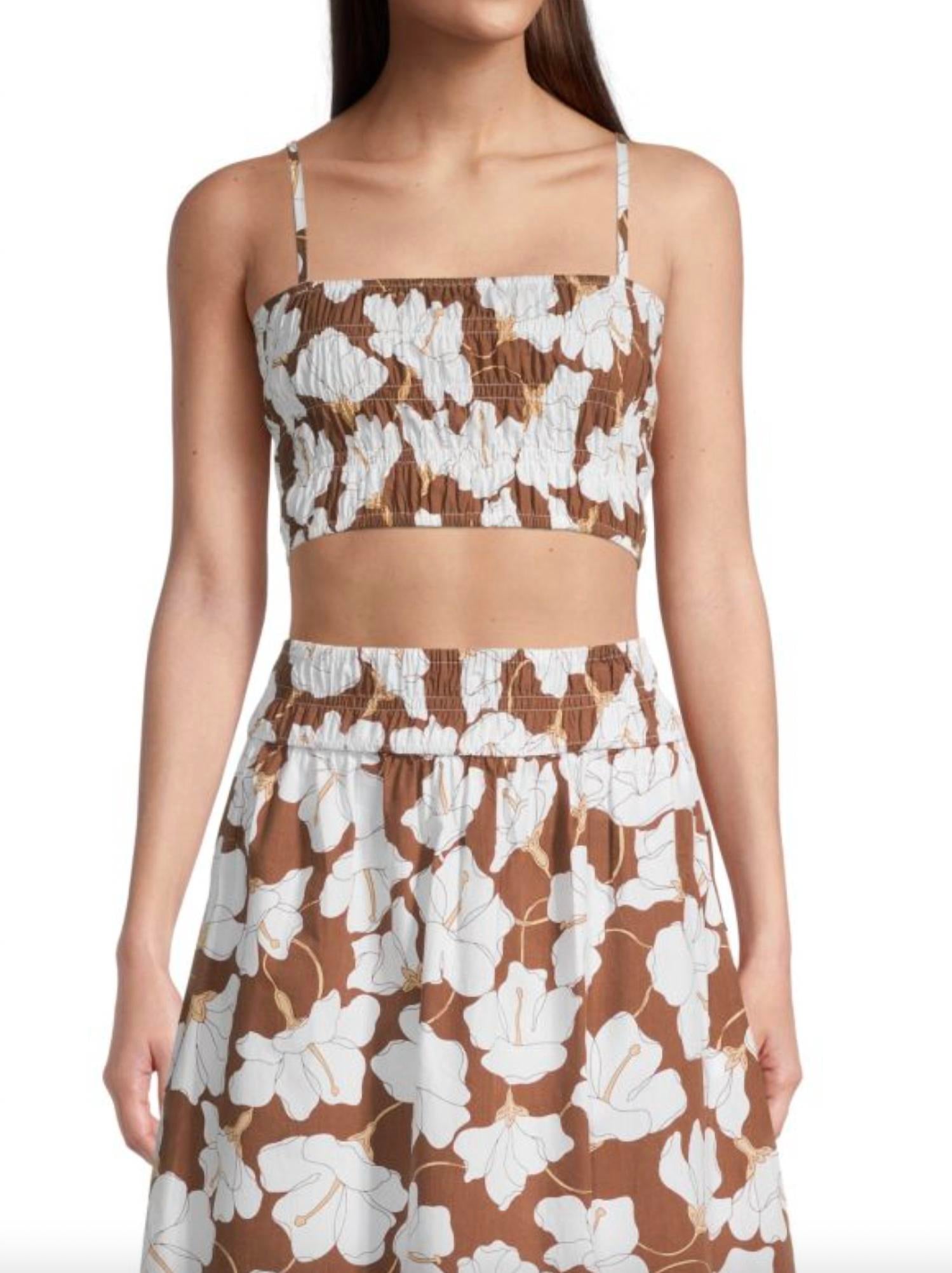 

Топ Liya с цветочным принтом Bastia FAITHFULL THE BRAND, цвет bastia floral print