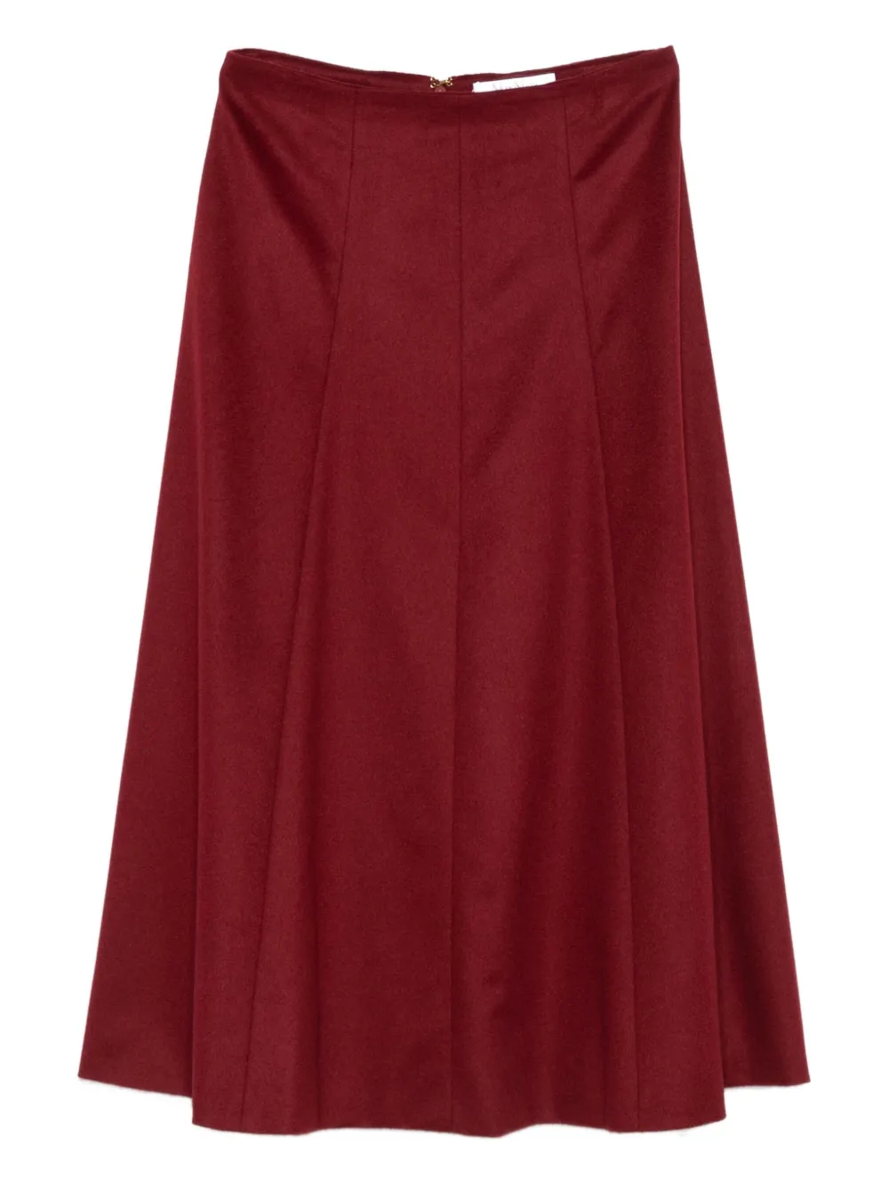 

Юбка из шерсти с панелями MAX MARA, красный