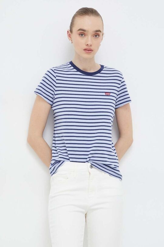 

Хлопковая футболка Levi's, синий