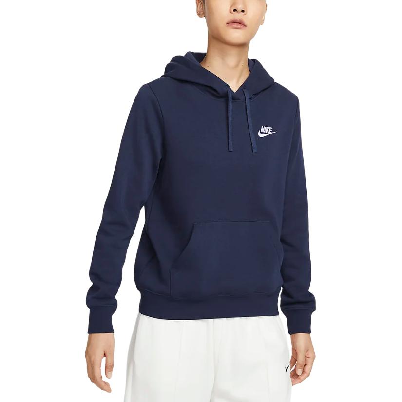 

Спортивный свитшот Club женский цвет Obsidian Nike, Obsidian Color