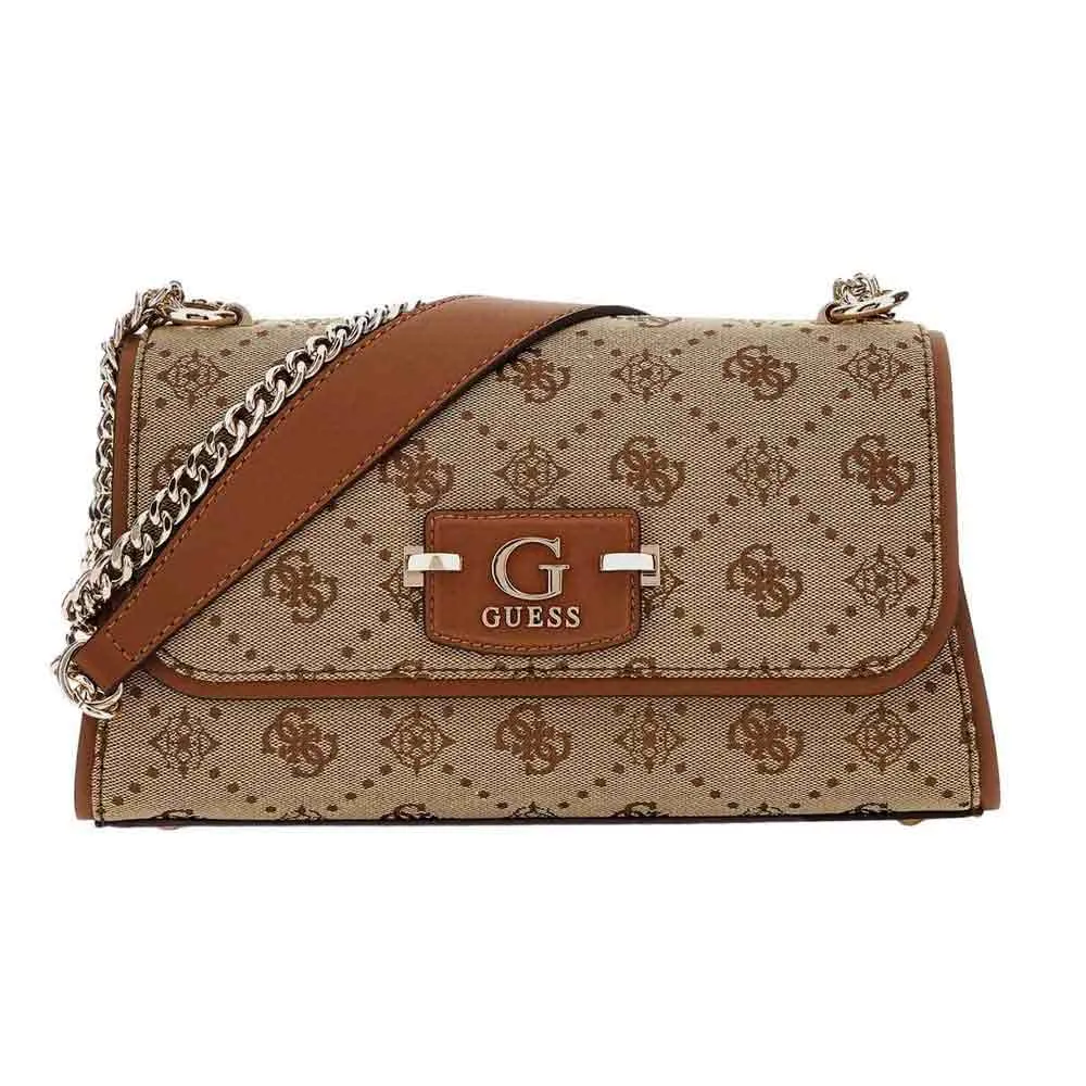 

Сумка Guess Neda Convertible Flap, коричневый