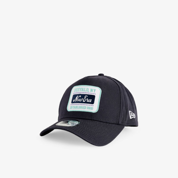 

Кепка New Era Washed Patch 9FORTY E-Frame регулируемая хлопковая New Era, синий