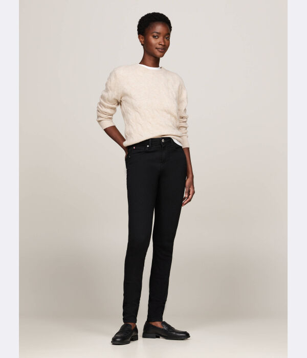 Джинсы Tommy Hilfiger Skinny Fit, черный — фото 2