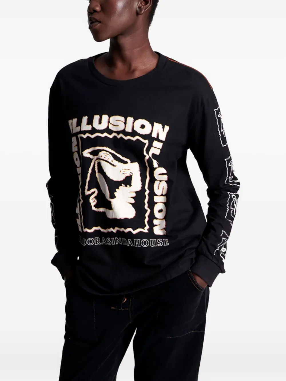 

Лонгслив One Teaspoon, черный